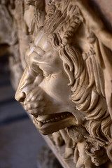 Sarcophagus lion