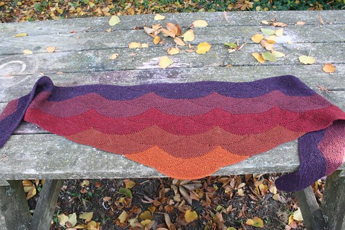knitted :: Sunset Aranami