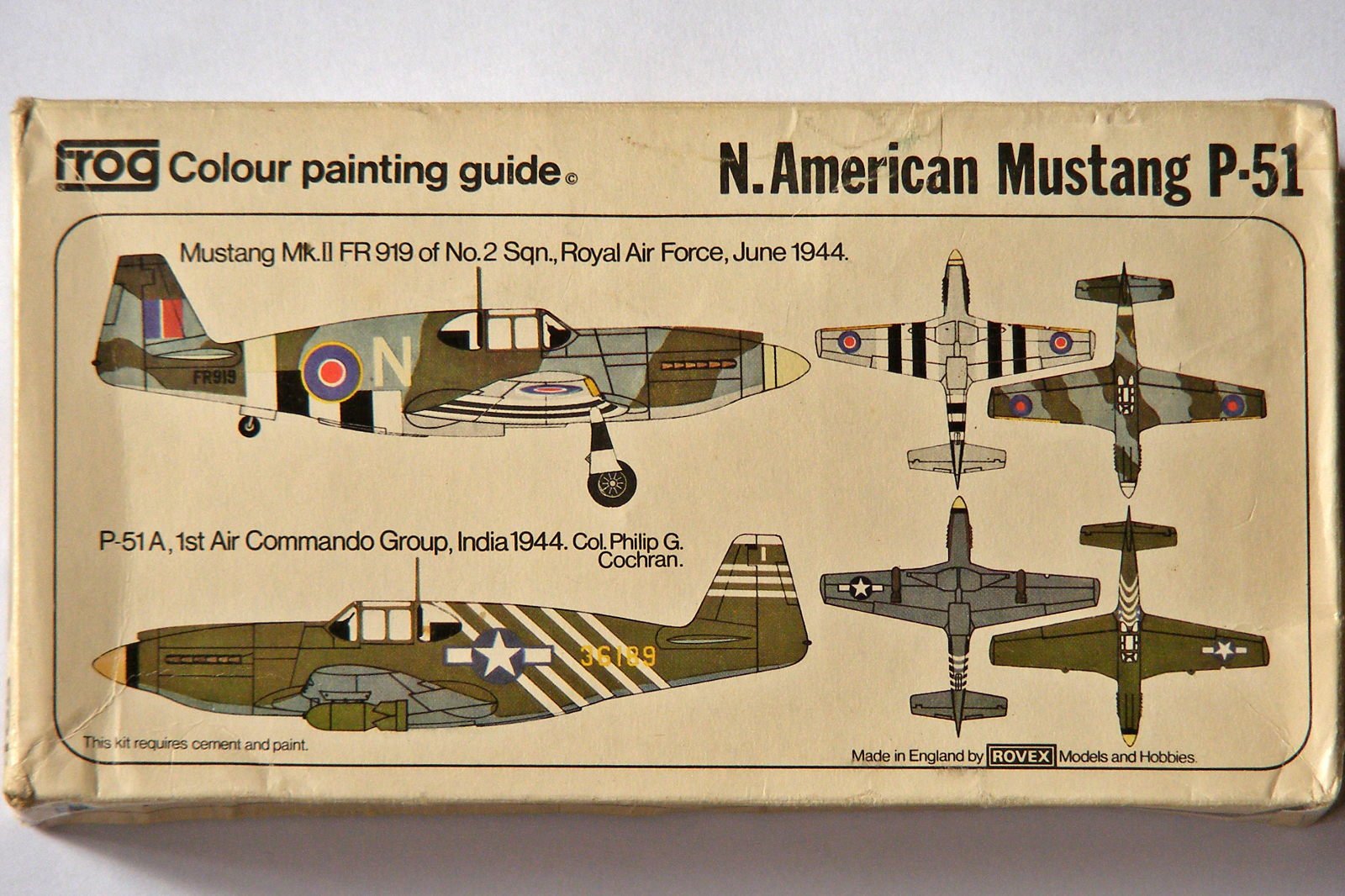 [Monogram] North Amercian Mustang P-51 B   8th Air Force 1944  (FINI) 8119718533_1ac3347e62_h