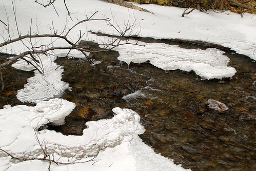 winter ice creek flow frozen designs swirls icy transition eddies twirls