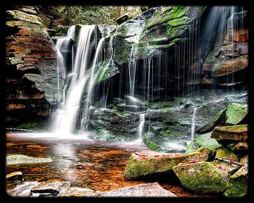 west virginia waterfalls hdr