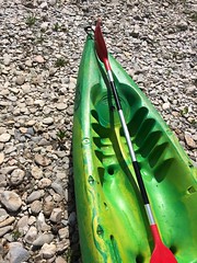Green Kayak - Photo of Saint-Florent-sur-Auzonnet