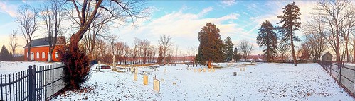 winter panorama church andy cemetery grave illustration yard landscape andrew tombstones presbyterian aga iphone aliferis photosynth iphonography snowphotoshop