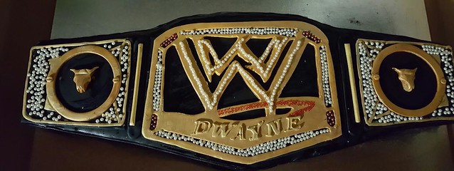 WWE Themed Cake by Sandy Waa