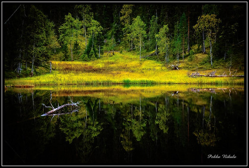 lake nature finland valley gorge brook ranua posio korouoma korouma iceperiod kaivoslampi