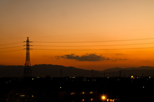 sunset nature japan canon eos scenery colours tamron 岐阜 gifu 2012 夕焼け motosu lakshman 50d 本巣 canoneos50d 18270mm tamron18270mmf3563diiivc lakshmanphotography