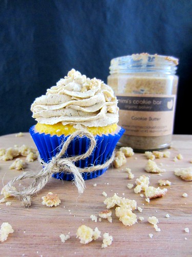 Cookie butter cupcake