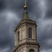 Church Steeple and Storm Clouds