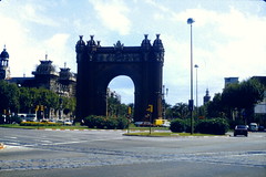 Arc de triomphe - septembre 1983 (Barcelone)