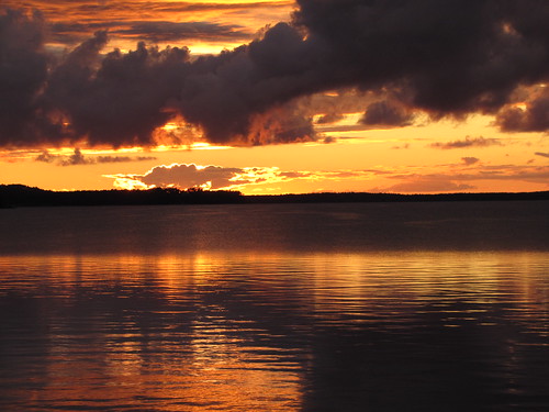 sunset clouds suomi finnland baltic