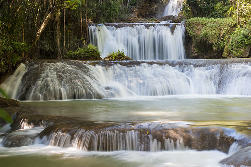 waterfall jamaica cascades ysfalls