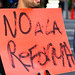 No Ala Reforma Protest - NYC