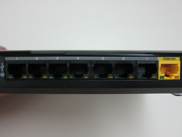 WD My Net N900 Router - 7 LAN Ports + 1 WAN Port