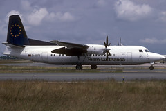 Team Lufthansa Fokker 50 D-AFFY CDG 13/06/1999