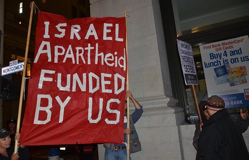 Gaza Protest at Israeli Consulate in San Francisco 11-19-2012