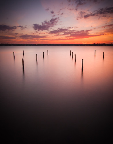 longexposure sunset water colors river still maryland chesapeake patuxent chesapeakebay solomons somd