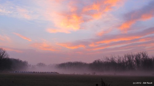 mist fog sunrise connecticut wallingford