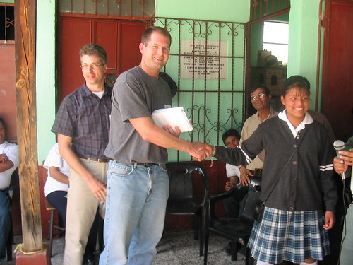 Kid Carpet Founder, Jim Banks, in Guatemala