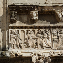 Abteikirche Saint-Gilles, Fassade