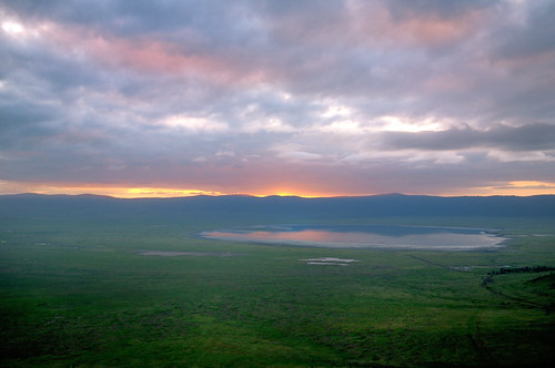 africa sunrise tanzania dawn ngorongorocrater