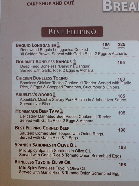 Filipino breakfast- oh my buhay