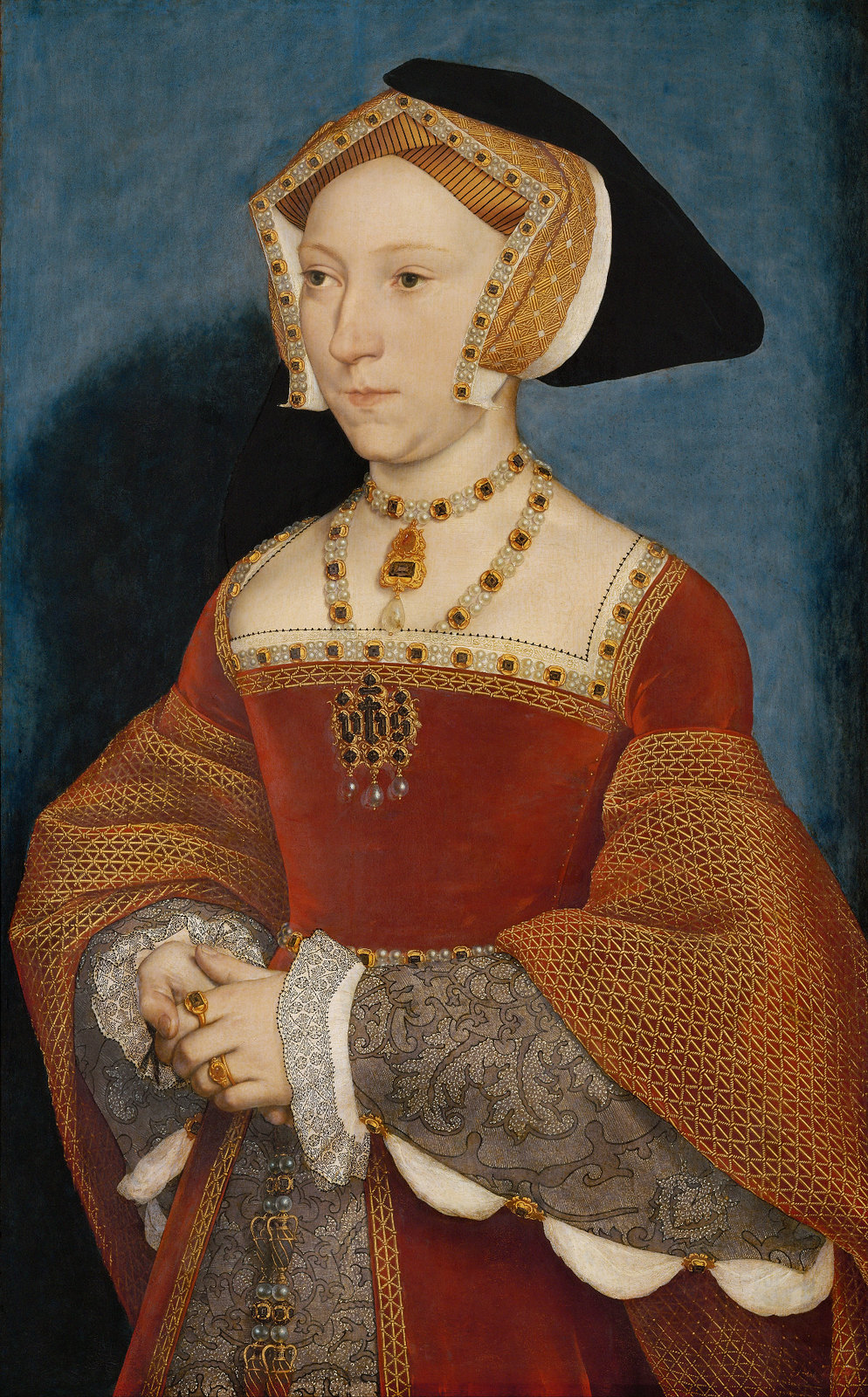 Jane Seymour, Queen of England by Hans Holbein the Younger, 1536