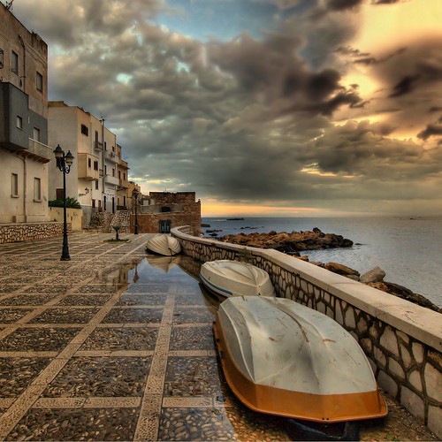 sunset italy rain clouds boat sicily sicilia trapani photomix rinogas bestevercompetitiongroup