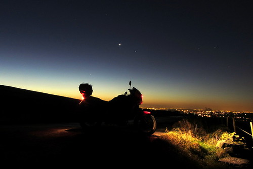 morning sunrise dawn tiger sunday motorbike triumph predawn triumphtiger nov2012