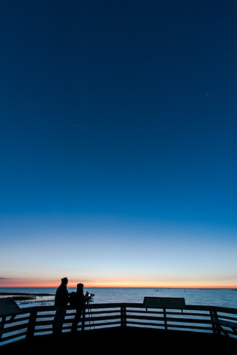 blue sunset sea sky stars evening photographers chesapeakebay