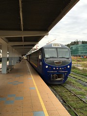 The 0745 from Tanjung Aru to Beaufort, Sabah State Railway, September 2016