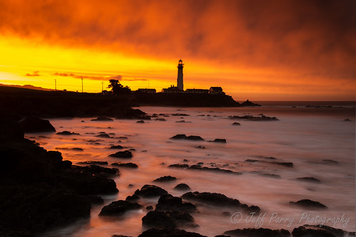 ocean california longexposure lighthouse clouds sunrise rocks tide pigeonpoint kingtide lpdawn