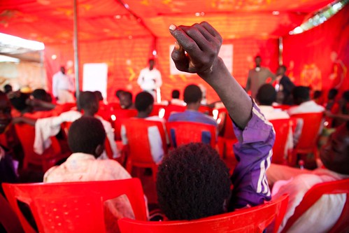 Workshops... are they still any good to express ourselves and create new meaning? (Credits: UNAMID / FlickR)