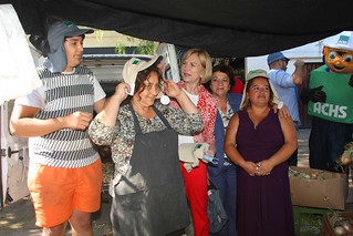 Ministra Matthei lanza campaña de protección para los trabajadores expuestos al sol