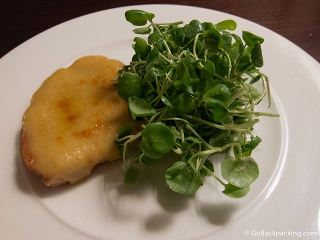 Welsh Rarebit, consisting of cheese-covered toast, was a childhood favorite of mine