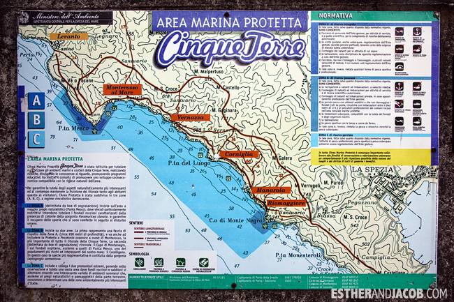 CinqueTerre: Hiking Blue Trail Sentiero Azzurro Cinque Terre Trails along the coast | What to Do in Cinque Terre Italy