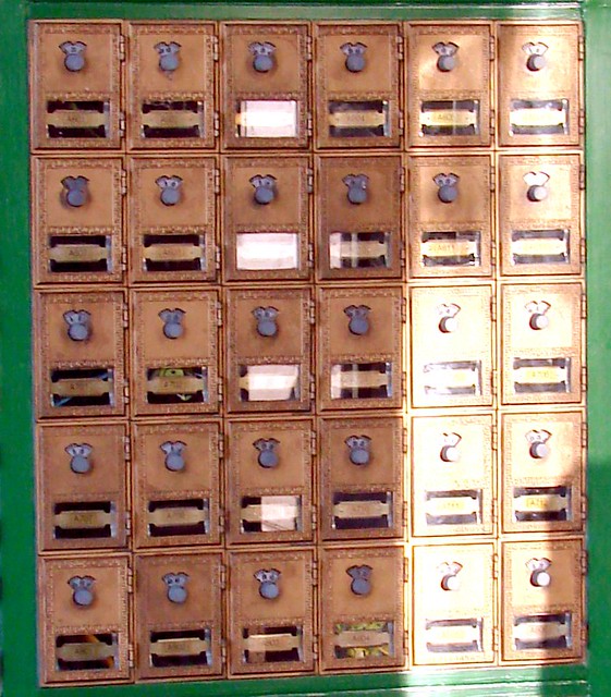 Mail Boxes, U of R 10-14-12