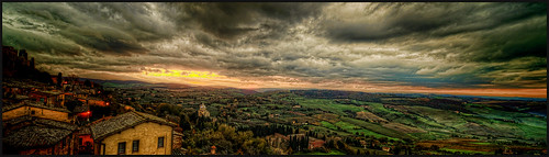 sunset italy panorama tramonto tuscany montepulciano d4 tuscana bellamontepulciano