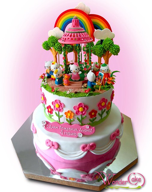 Hello Kitty Cake by WonderCake (the new page)
