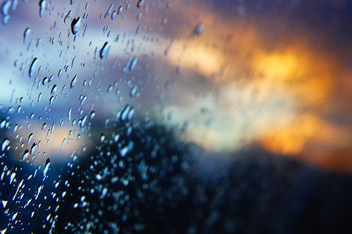 camera blue sunset orange black slr window water rain lens 50mm grey drops dof purple bokeh dusk sony magenta droplet alpha f18 tavistock dartmoor slt a55