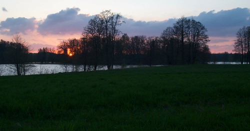 sunset landscape landscapes estonia nüpli