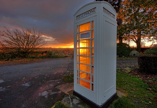 sunset eastyorkshire skidby skidbyphonebox