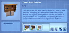 Towel Shelf Combo