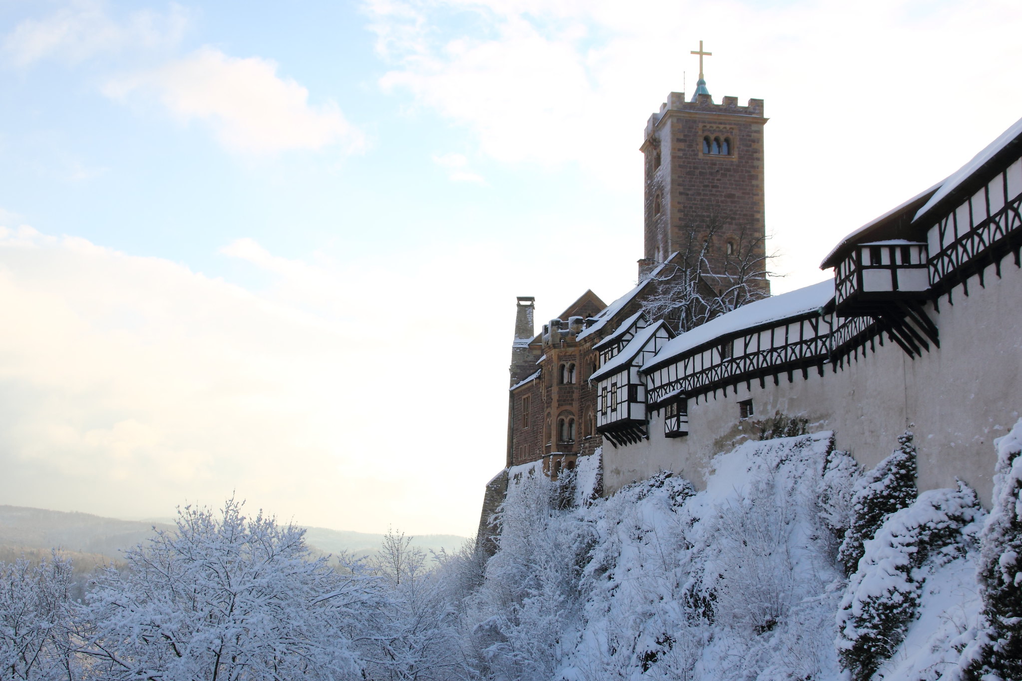 Wartburg with snow | Schnee auf der Wartburg *Winter 2012, Eisenach* EXPLORED