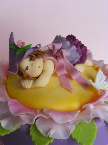 Sleeping fairy cake