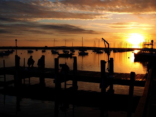 sunset summer orange silhouette sunrise boats dawn boat fishing fishermen connecticut sails sail saybrook e520