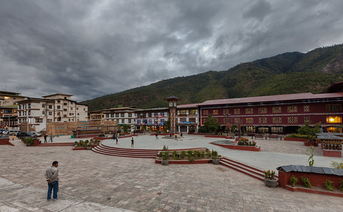 landscape bhutan thimpu citycentre 1635mm 5dmarkii