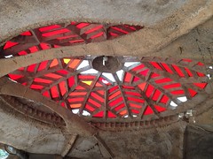 Stained glass in Cosanti