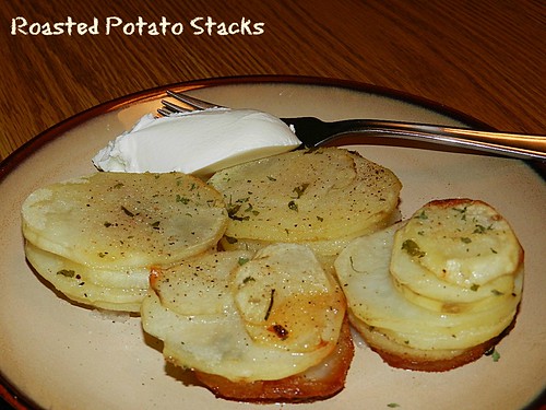 Roasted Potato Stacks