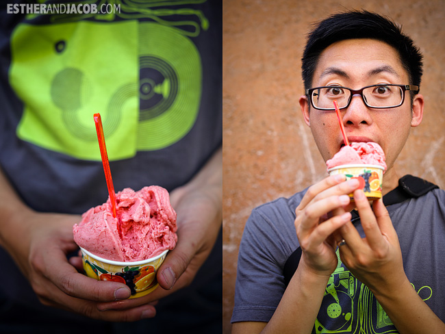 gelato break near trevi fountain When in Rome Day 1 | What to do and see in Rome in 48 hours | Travel Photography