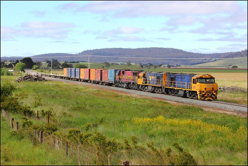 train australia tasmania ee zr freighttrain 634 englishelectric goodstrain diesellocomotive stonor 2101 tasrail no34 zrclass canoneos550d trainsintasmania stevebromley